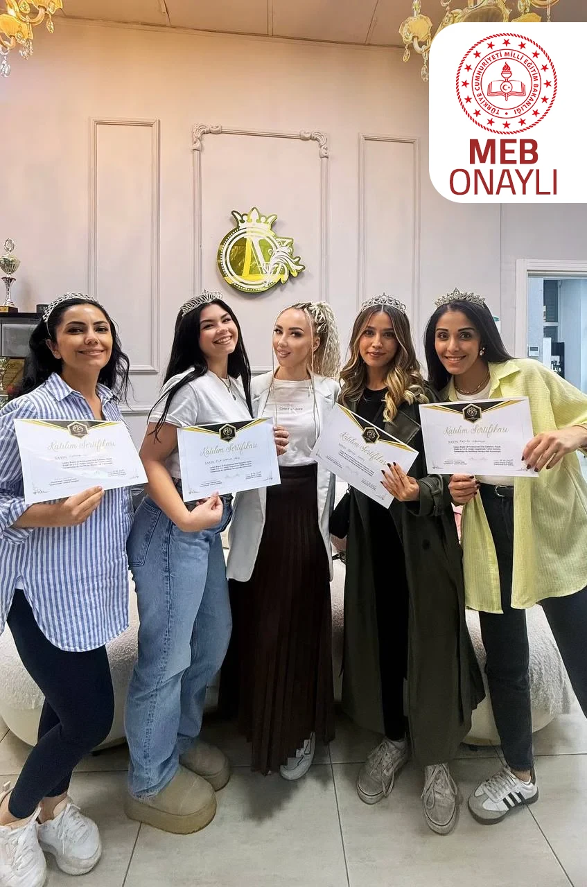 İzmir güzellik kraliçeleri akademisi meb onaylı eğitim